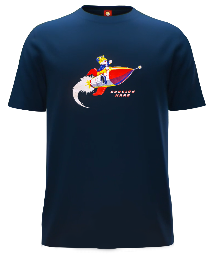 Dogelon Mars Blast Off Shirt - Official Dogelon Merch